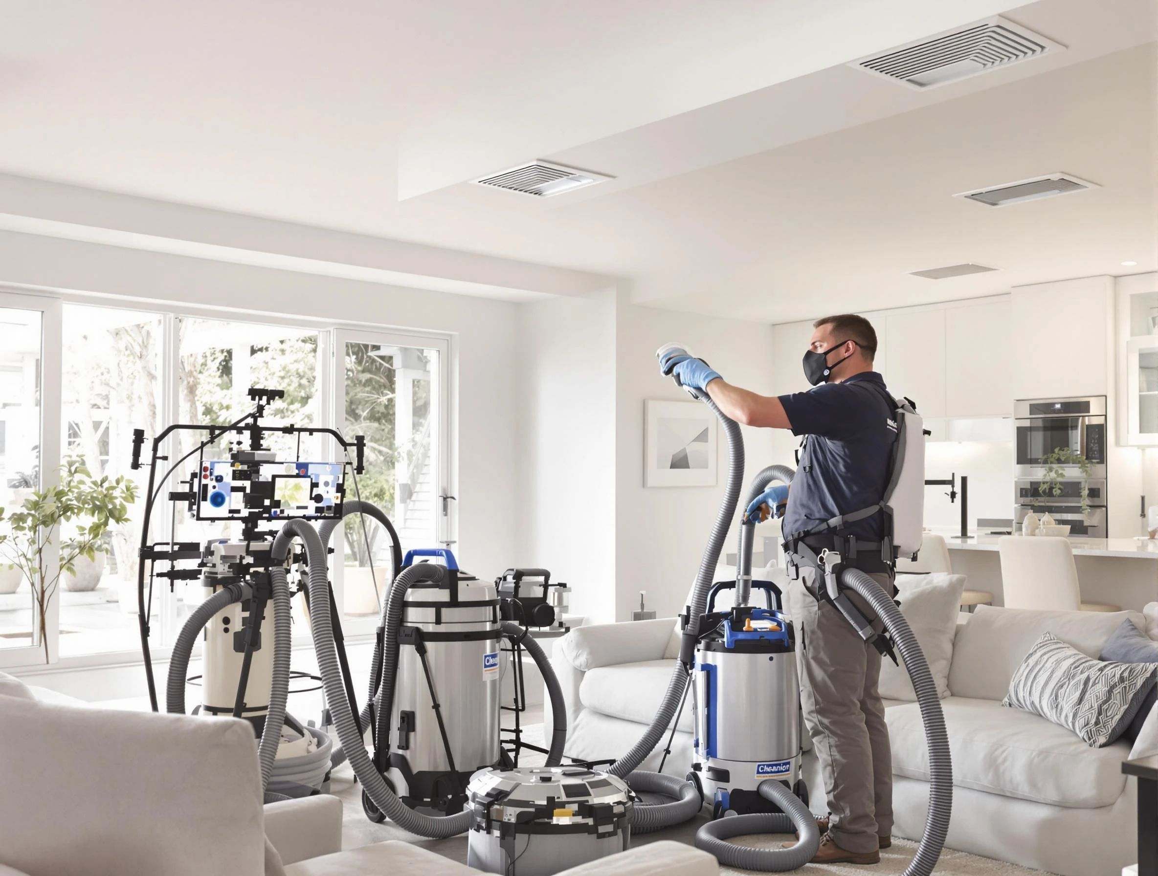 Professional AC duct cleaning by Orange Air Duct Cleaning in Orange