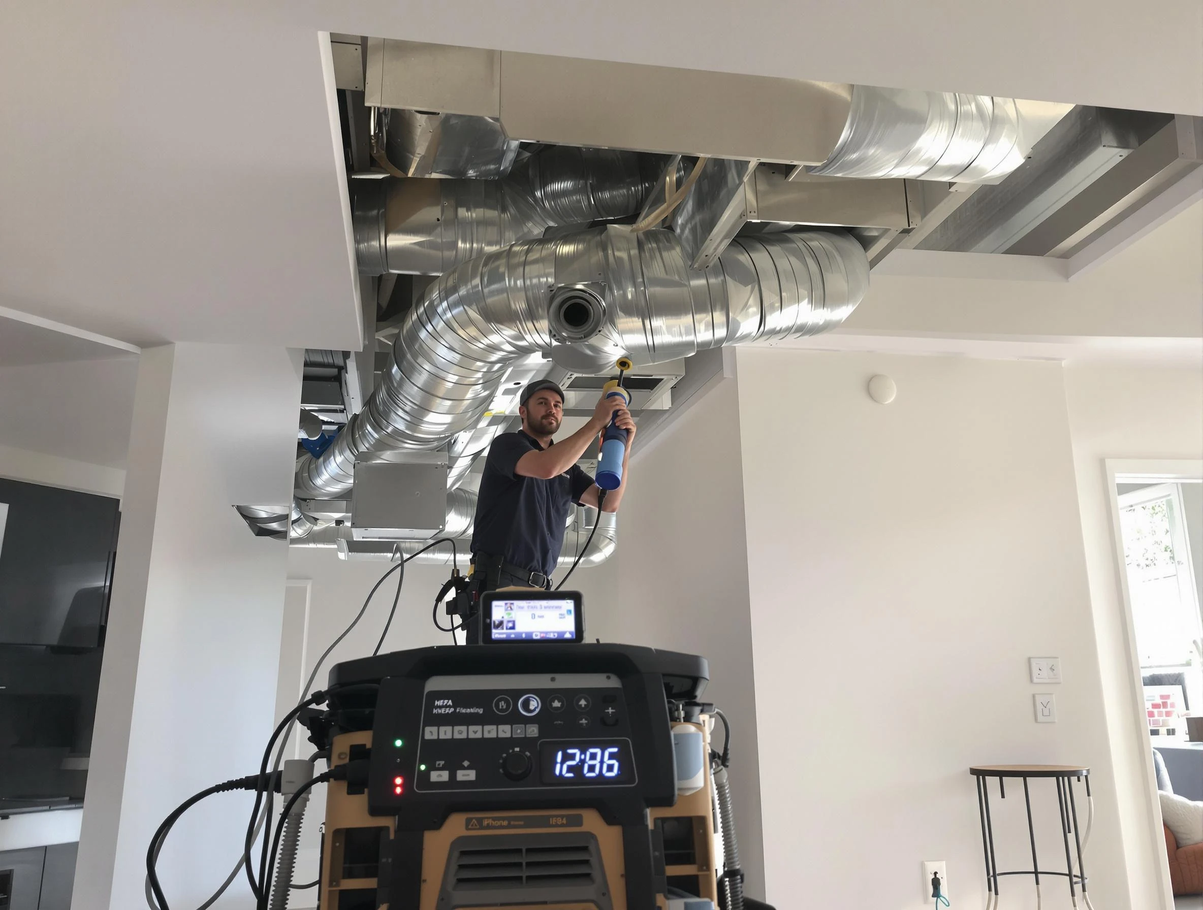 Advanced pure air duct cleaning by Orange Air Duct Cleaning in Orange